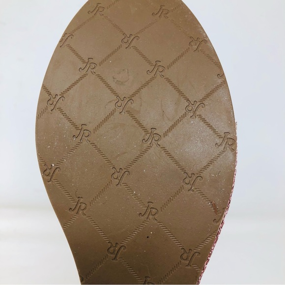 Jack Rogers Rose Gold Keri Cork Wedge Platform Sandals - Picture 12 of 13